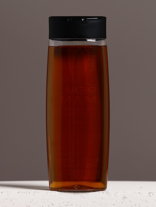 Подарочный набор REAL STRONG MAN, гель для душа 250 мл и мочалка для тела, HARD LINE