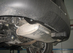 Фаркоп Бизон на Hyundai ix35 FA 0492-E (с 2010 по 2015 г.в.) (паспорт и сертификат в комплекте)(без электрики)
