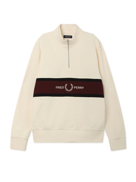 Мужская Толстовка (Half-zip) Embroidered Panel