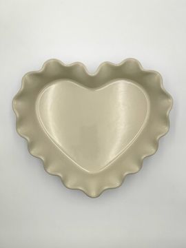 Форма для выпечки керамическая 33х29 см. Сердце