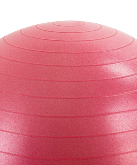 БЕЗ УПАКОВКИ Фитбол STARFIT GB-111 антивзрыв, 900 гр, малиновый, 55 см