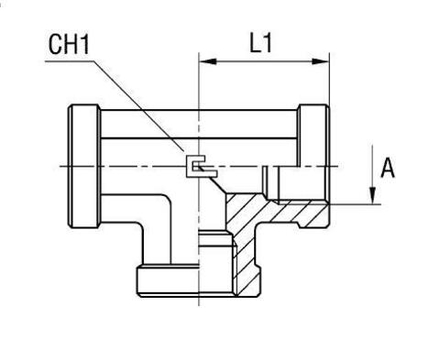 Соединение PST BSP 1/2" CAST