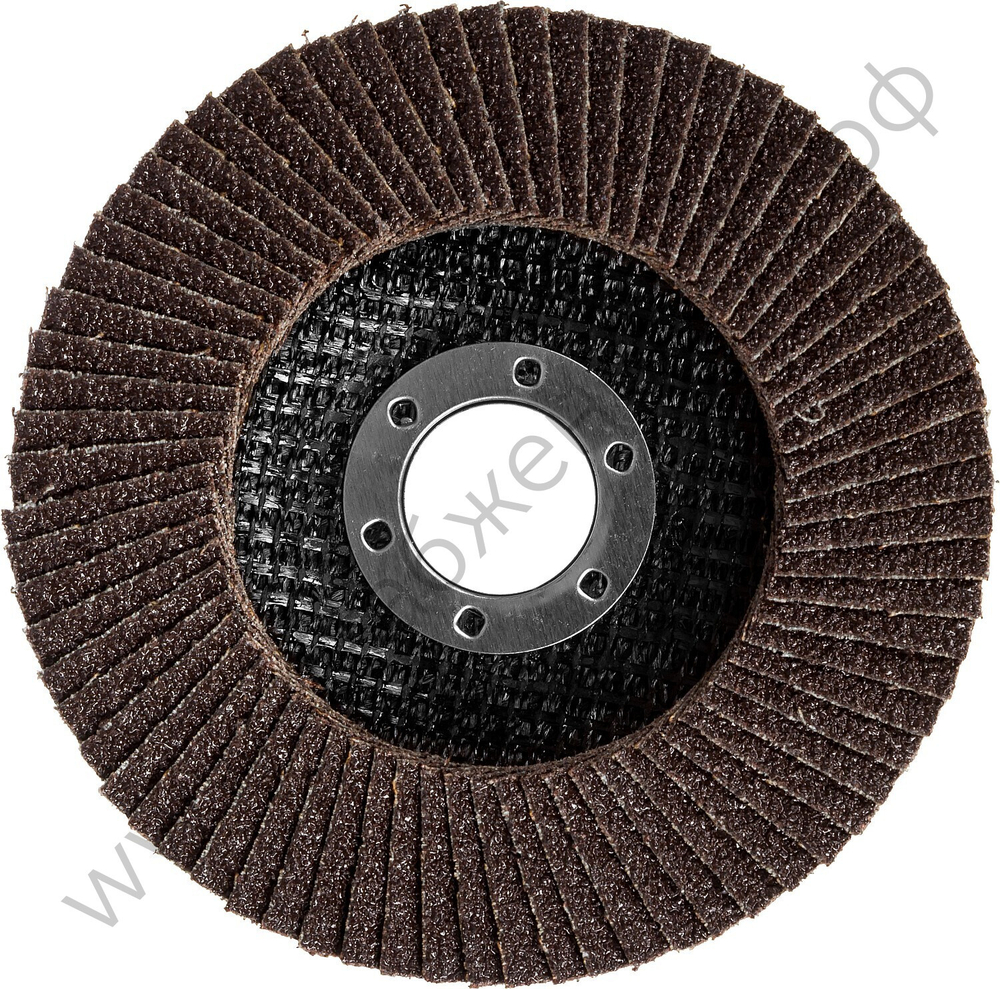 ЗУБР 115 мм, P60, КЛТ, Круг лепестковый торцевой, Профессионал (36590-115-60)