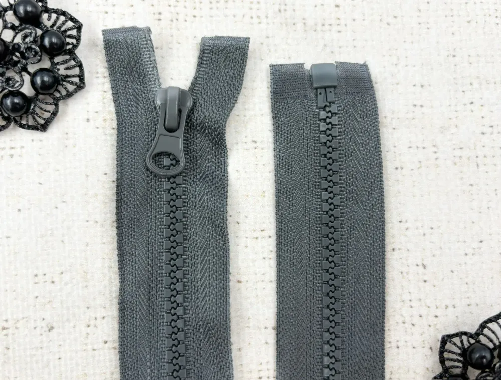 Молния трактор T5 замок усил.зв., L 70 см, тёмно-серый