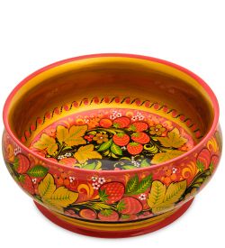 Народные промыслы ХЛ-127 Чашка 100х230 (Хохлома)