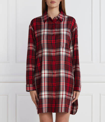 Ночная рубашка Tommy Hilfiger - красный(UW0UW04874)