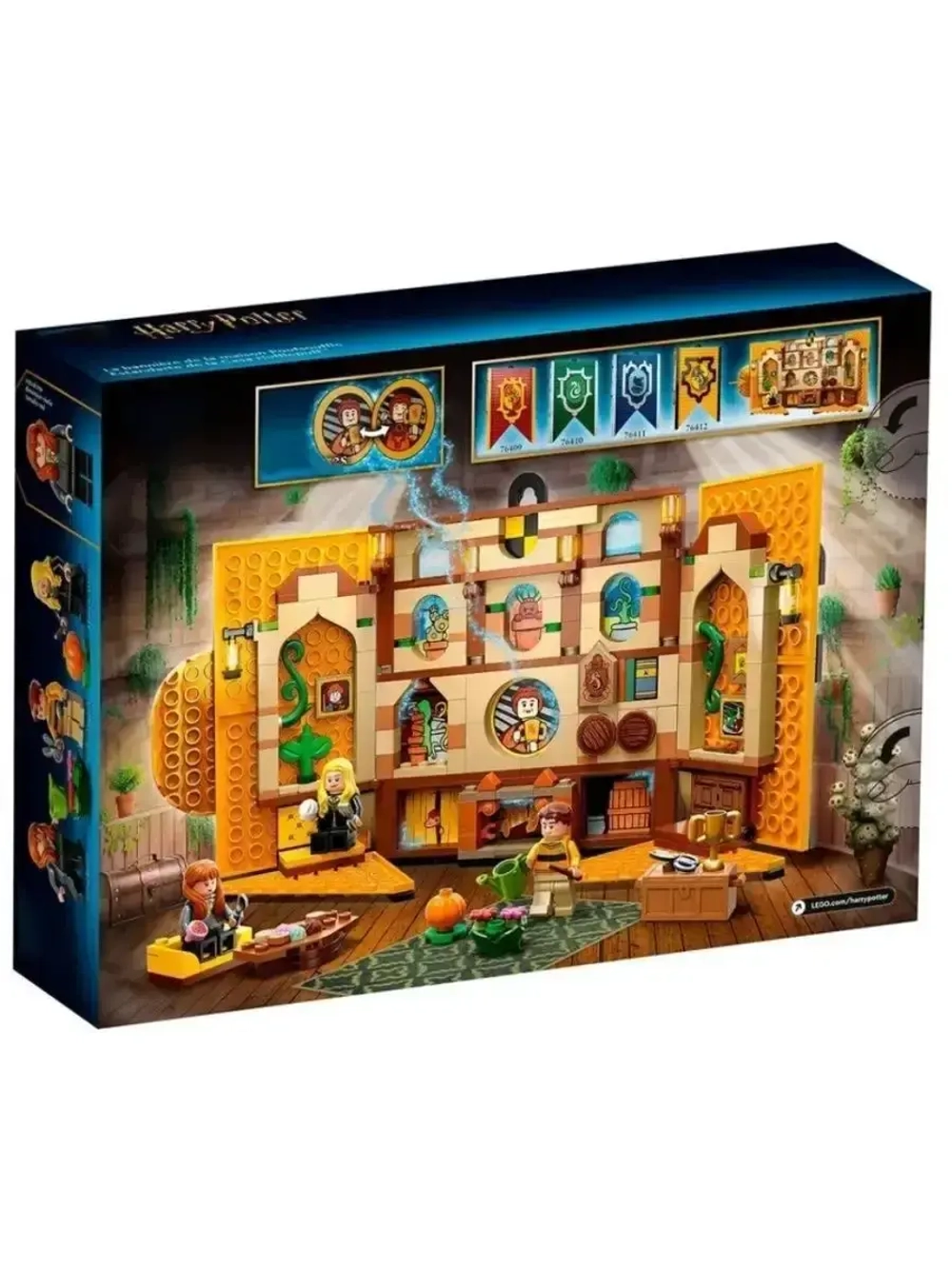 Конструктор Гарри Поттер "Знамя факультета Пуффендуй"313 дет