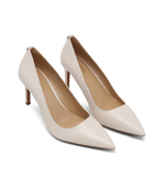 Кожаные туфли на шпильках ALINA Michael Kors - кремовый(40F2HNMP2L)