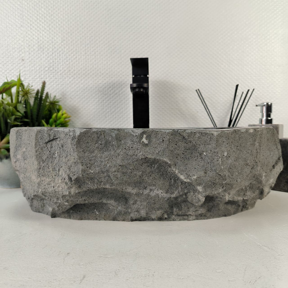 Раковина из андезита Erozy Grey EA-65561 46*34*14 0038