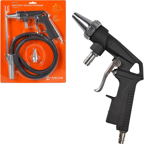 Пистолет пескоструйный со шлангом ATBU005 AIRLINE