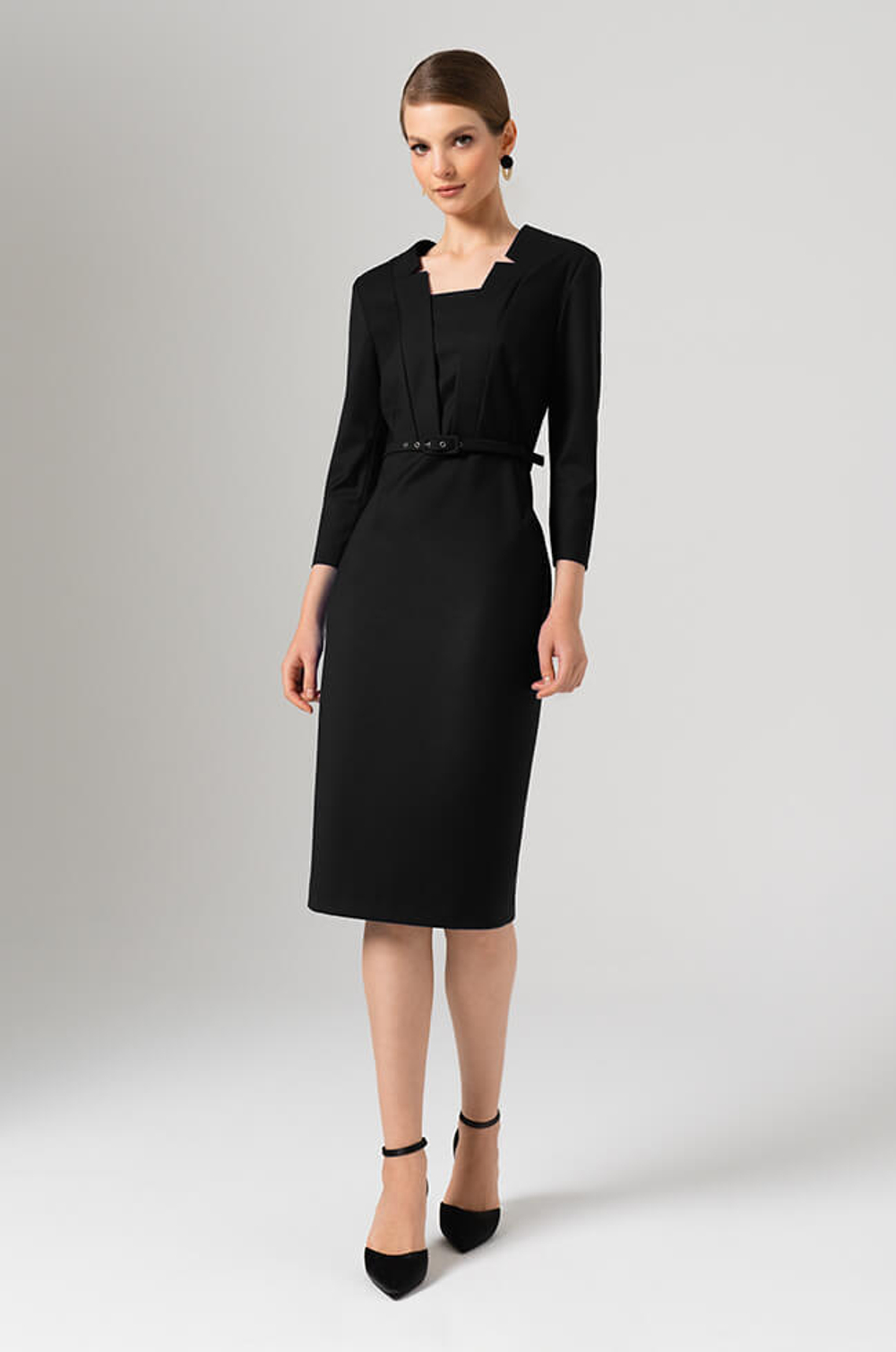 51631 Платье женское (черный)