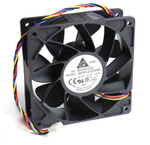 Вентилятор для корпуса DELTA QFR1212GHE 4-pin PWM 6000 об/мин 120x120x38mm