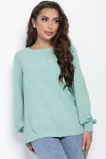Блуза Гортензия (зеленая) Б11142 LT Collection
