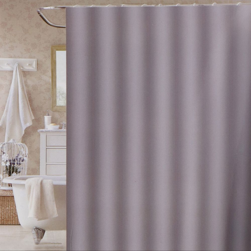 Штора для ванн 180х180 см, ПЭ, Ромбики, сер, STSC3095A