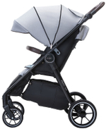 Детская прогулочная коляска Espiro Look Gel 2023 Светло-серый (Moon Stone 207)