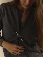 Брошь Челнок