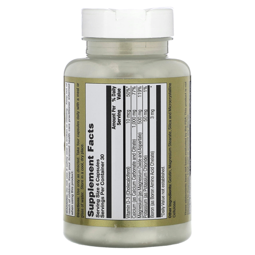 LifeTime Vitamins, Кальций и магний, калий, витамин D и бор, 120 капсул