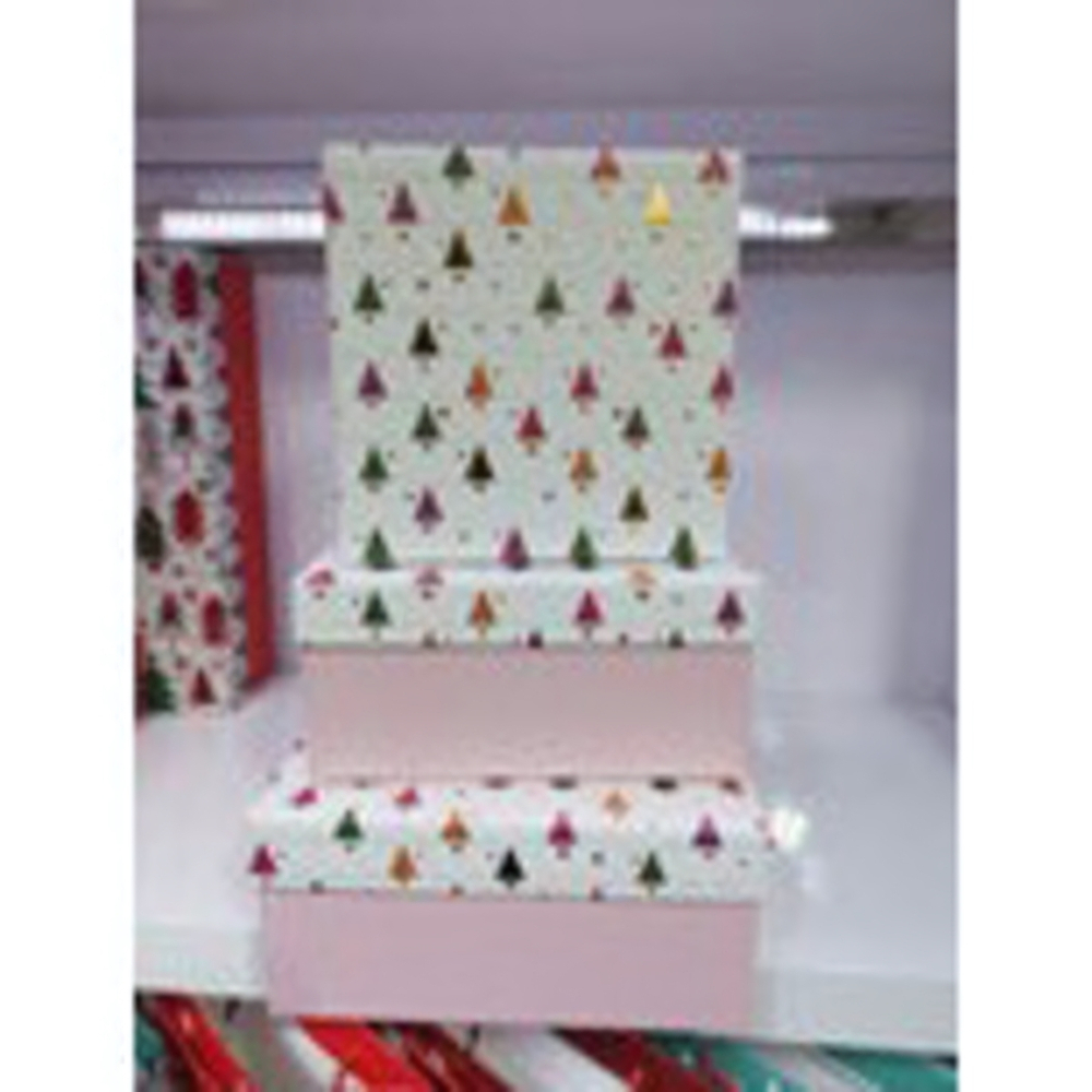 Коробка подарочная «Елочки-иголочки» 18*18*8.5 см