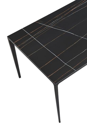 Стол Varna черная керамика 160