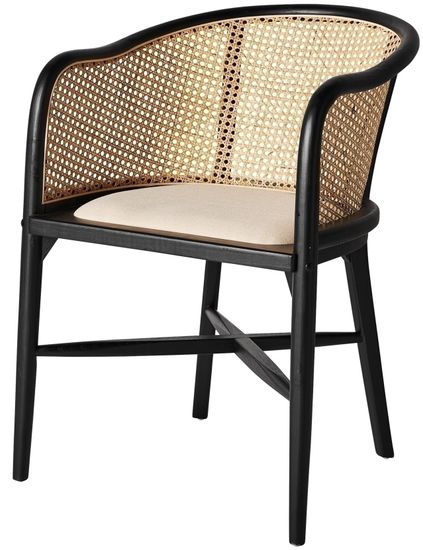 Кресло Nuchis в черном/натуральном цвете Испания