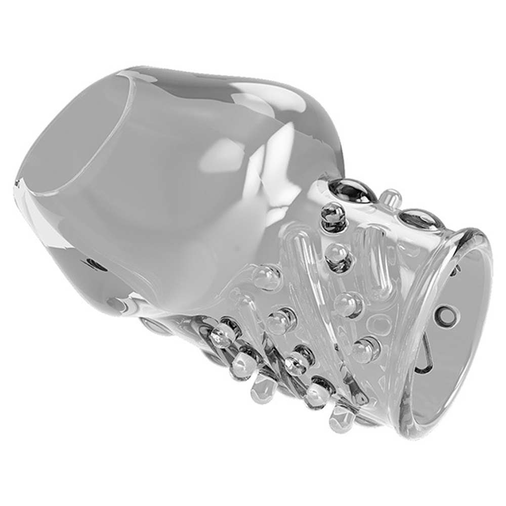 Прозрачная насадка на пенис 6,5см Pretty Love Matias BI-026248-1