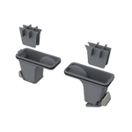 Комплект комбинированных гидрозатворов Alcadrain для нержавеющих желобов