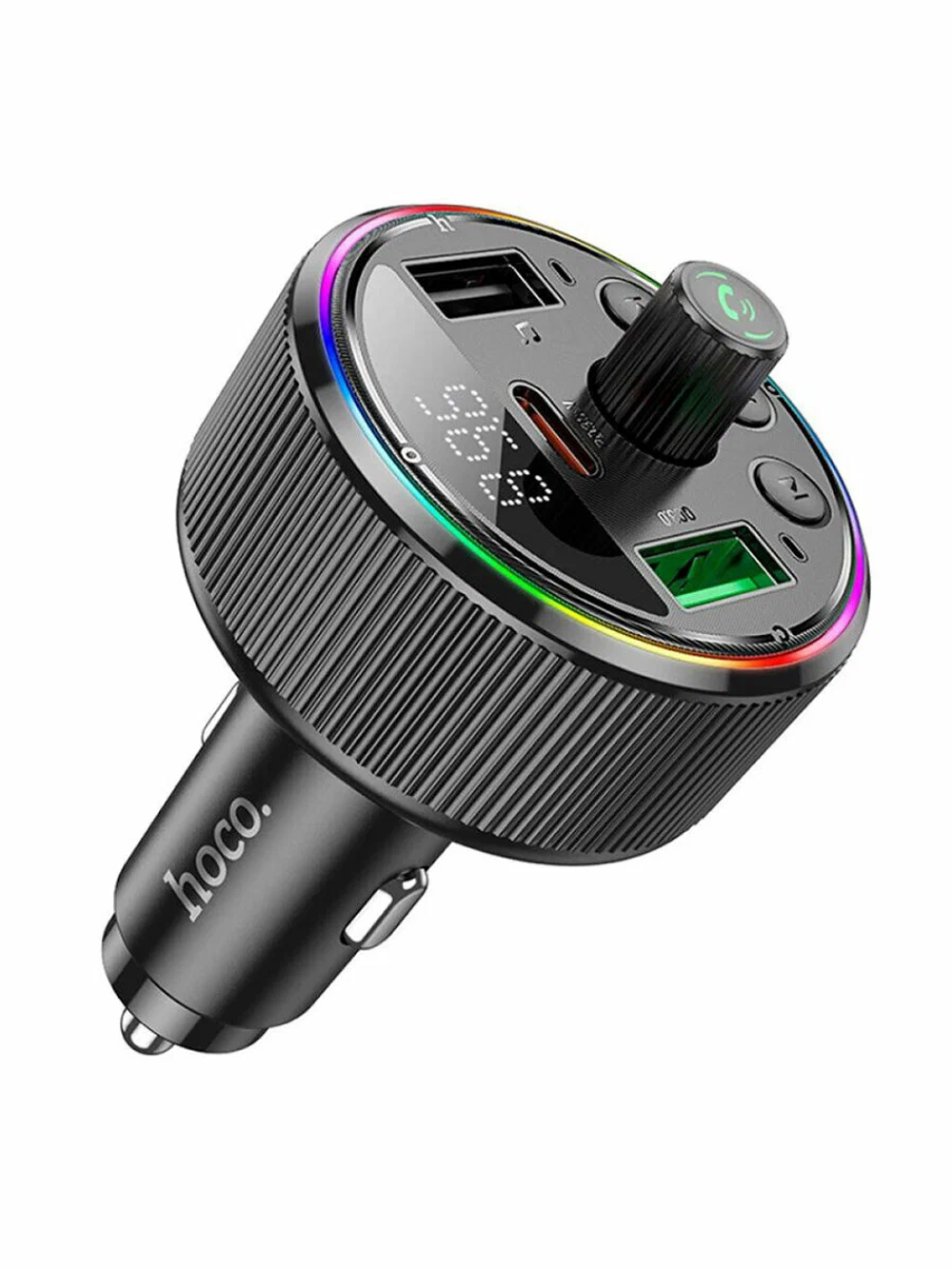 FM модулятор HOCO E82 Guerrero PD30W+QC3.0 car BT FM transmitter