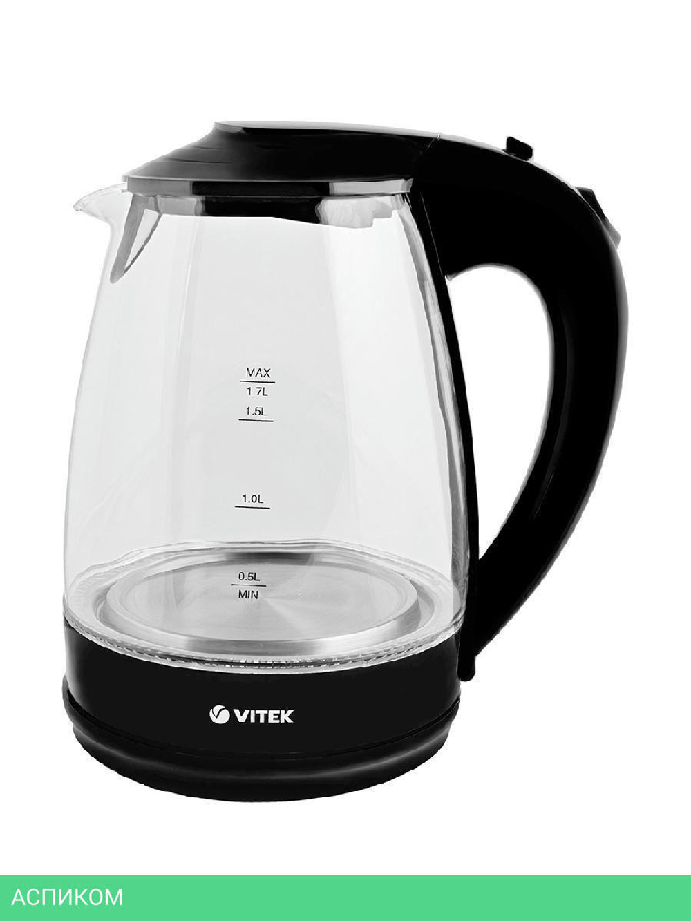 Электрочайник Vitek VT-1122 TR Transparent