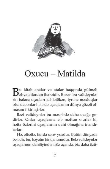 Matilda (yeni cild)