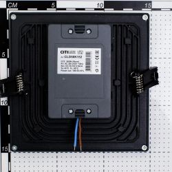 Citilux Омега CLD50K152 LED Встраиваемый светильник с диммером Чёрный