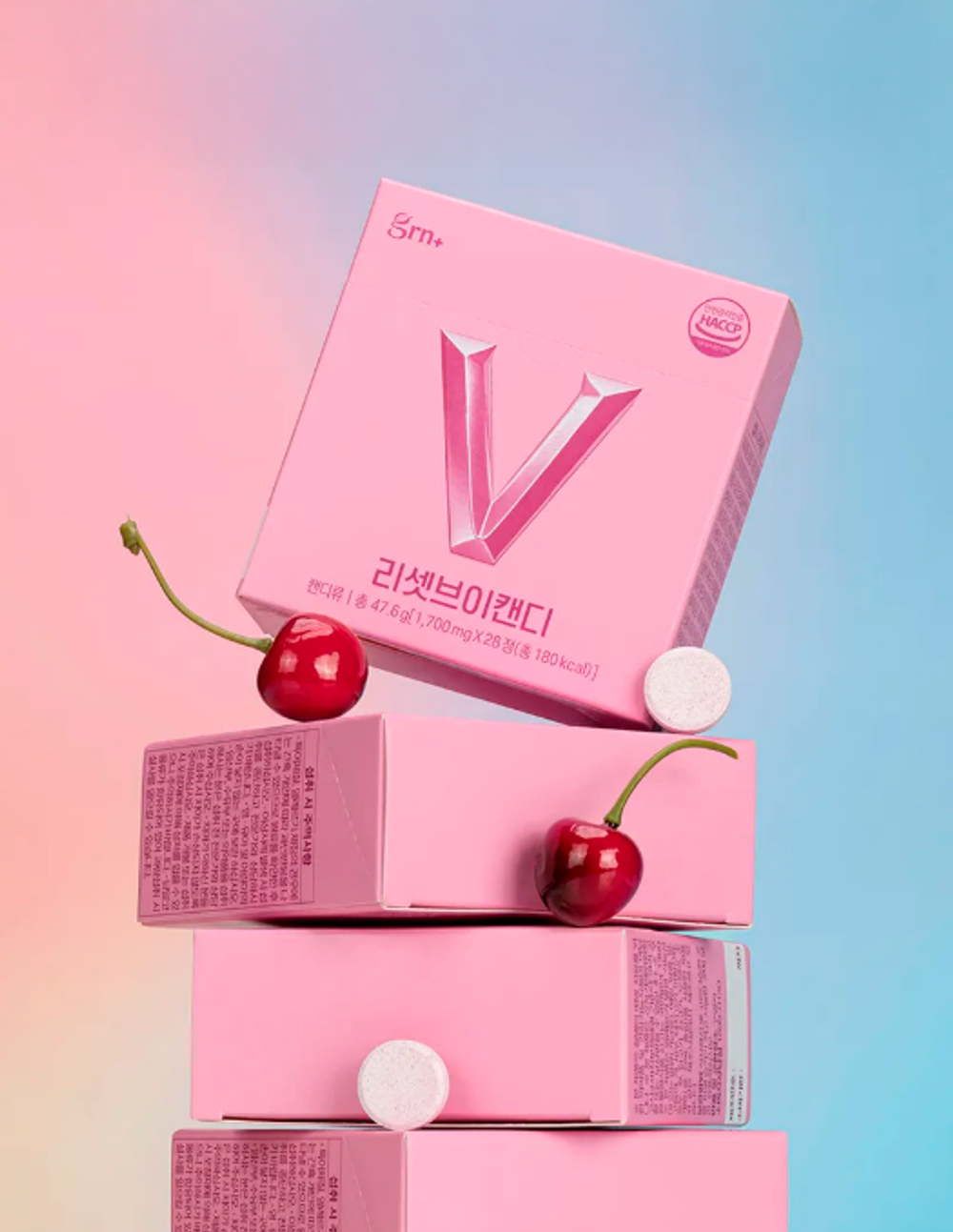 GRN+ Таблетки от отеков V Reduction of Swelling Candy (1700 мг * 28 шт)