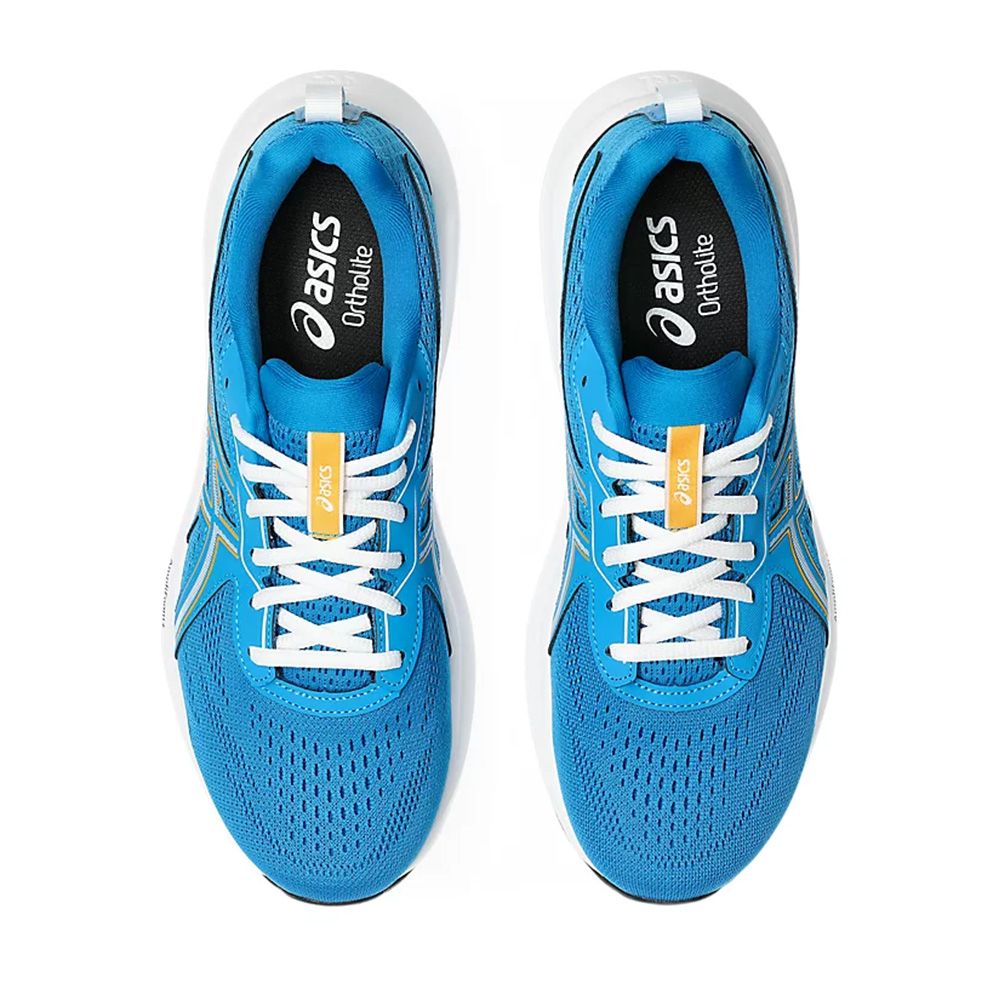 Кроссовки бег. ASICS Gel-Contend 9 1011B881 408,р.11 (рос.44),иск.кожа,текстиль,резина, синий