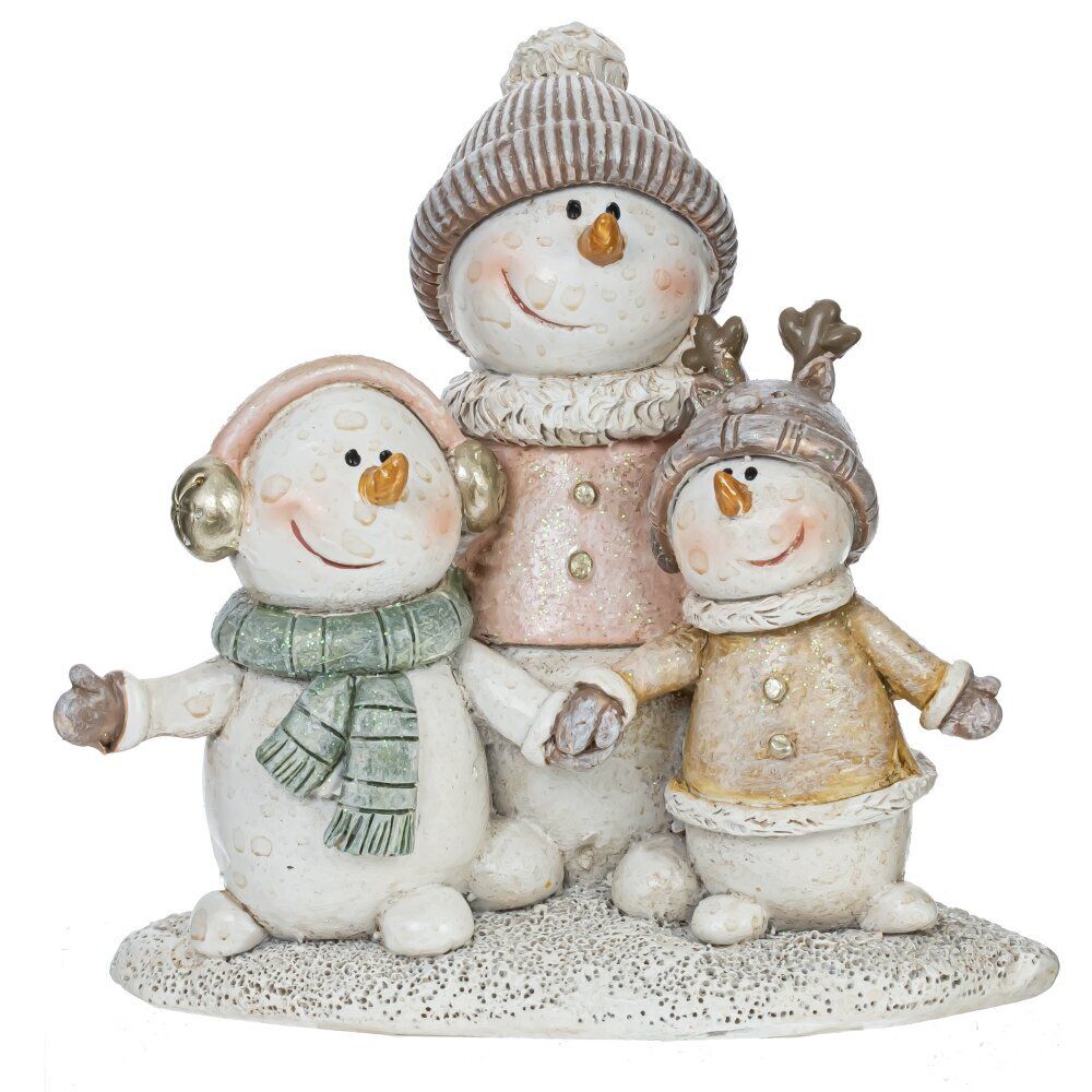 GAEM Фигурка декоративная "Снеговики", L10 W6 H9 см