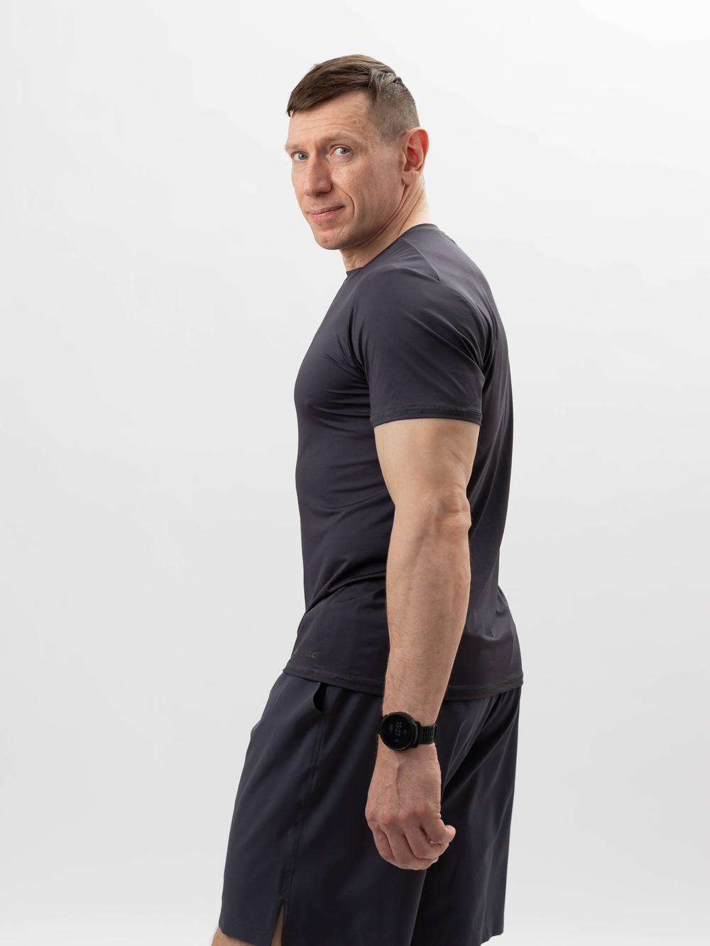 Футболка спортивная TOTEMIC CLO графит