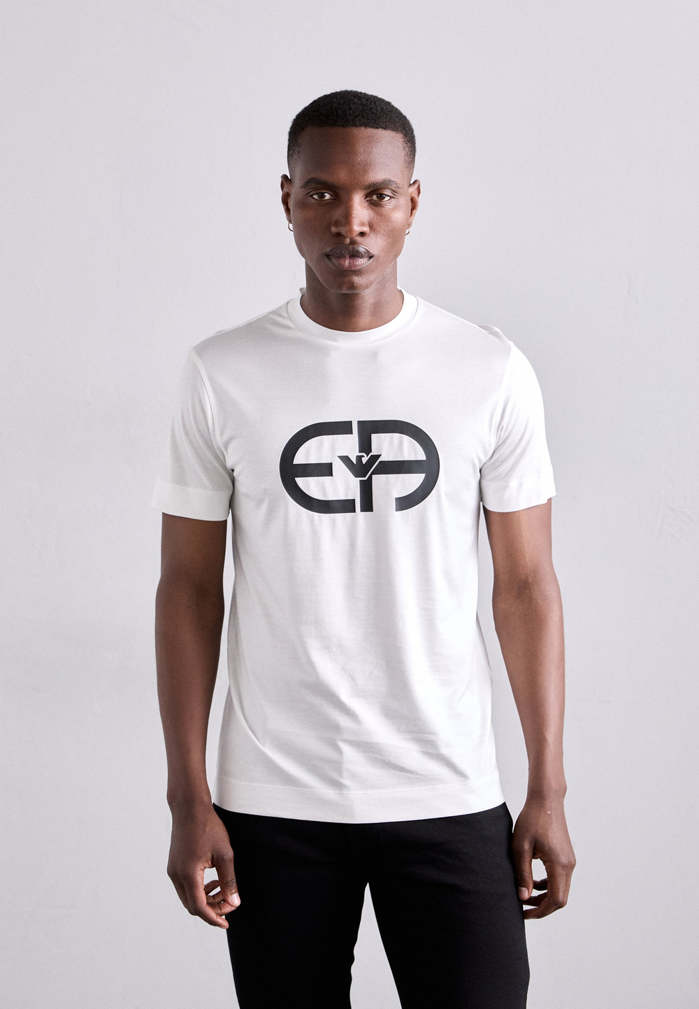 Emporio Armani Футболка с принтом - Белый