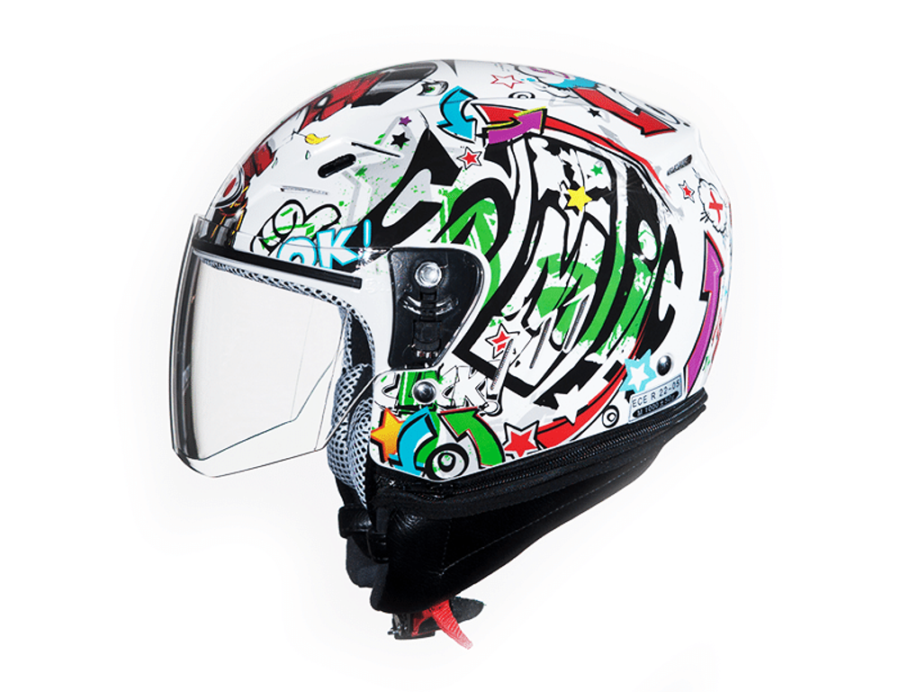 Мотошлем детский Shiro SH-20 Comic