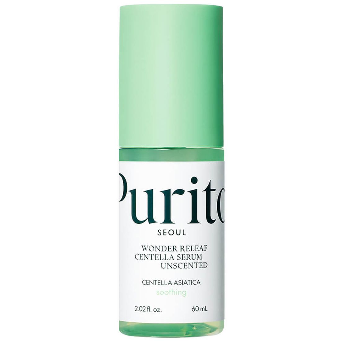 Безмасляная сыворотка Purito Wonder Releaf Centella Serum Unscented 60мл