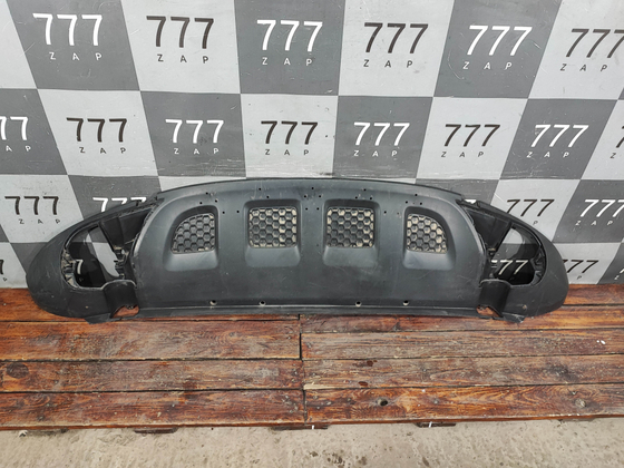 Юбка переднего бампера Volkswagen Touareg 1 06-10 Б/У Оригинал 7L6807061AC9B9