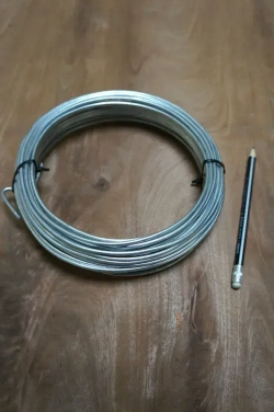 Проволока вязальная оцинкованная Ду 3 мм бухта 20м/1 кг