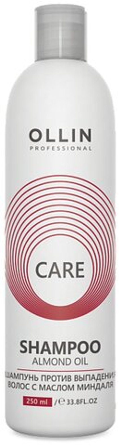 OLLIN CARE Шампунь против выпадения волос с маслом миндаля 250мл/ Almond Oil Shampoo
