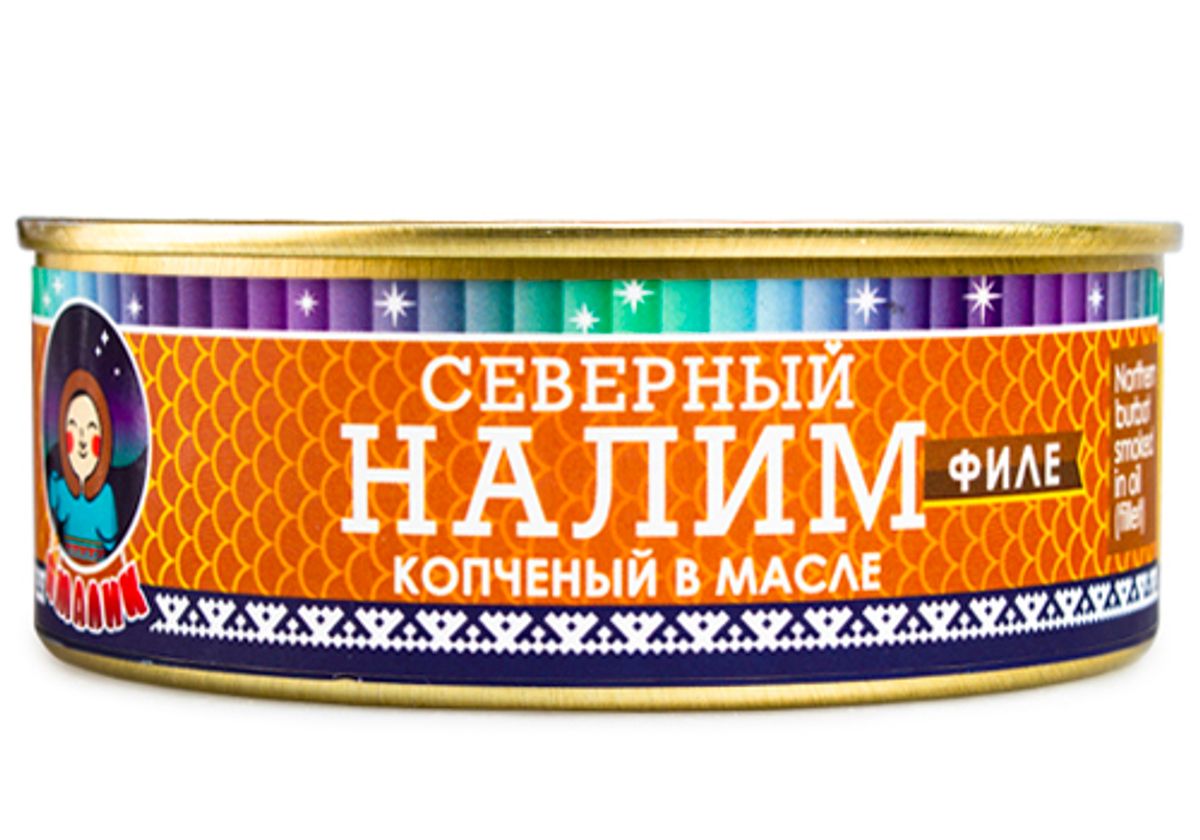 Налим северный копченый в масле, 240г