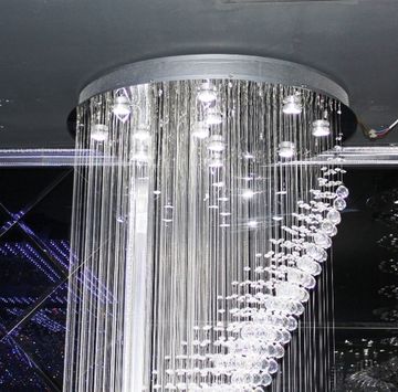 cristal  cascade chandelier  11-05  by Cristallino