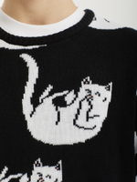 Мужской Свитер Falling For Nermal