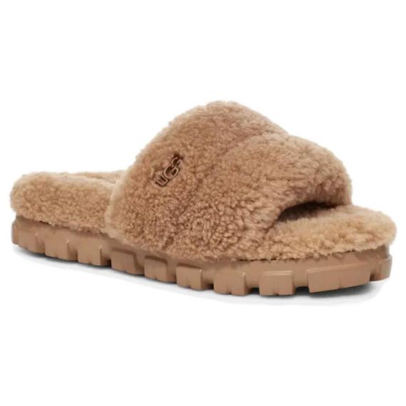 Ugg Cozetta Curly Slipper 'Chestnut'