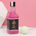 Подарочный набор Keep Calm And Think Pink: гель для душа и 4 бомбочки для ванны