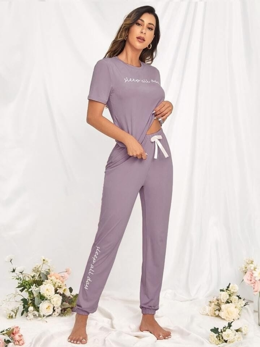 Пижама штаны+футболка 10070