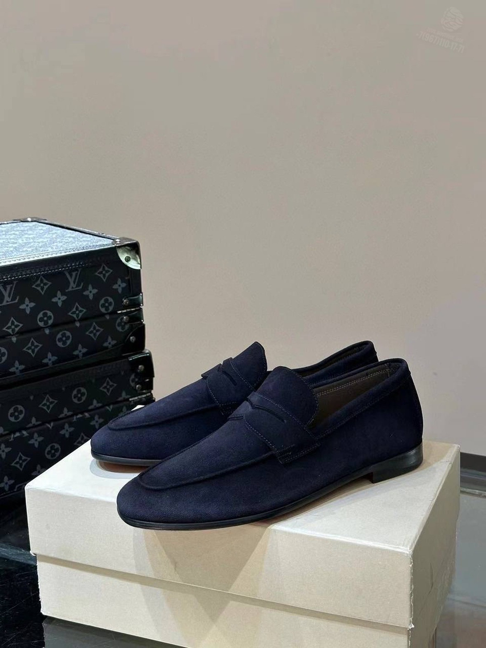 Лоферы Santoni