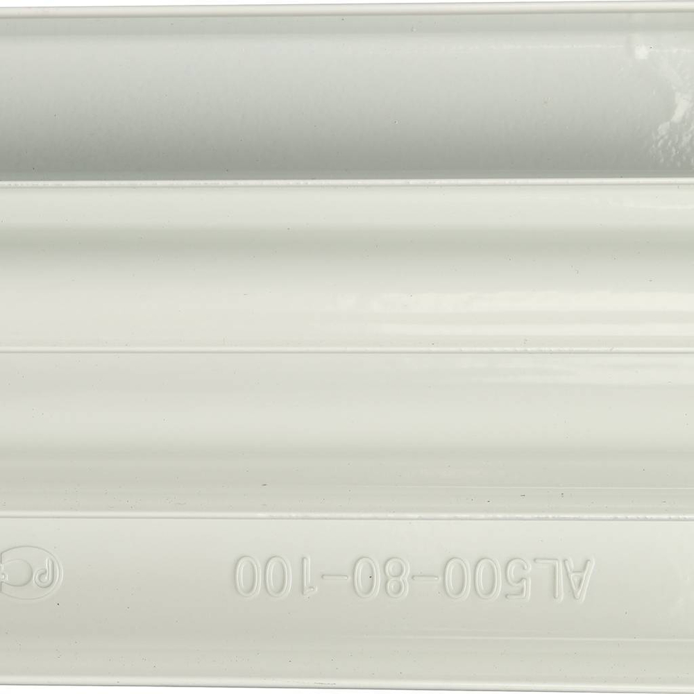 ROMMER AL500-80-80-100 10 секции радиатор алюминиевый (RAL9016)