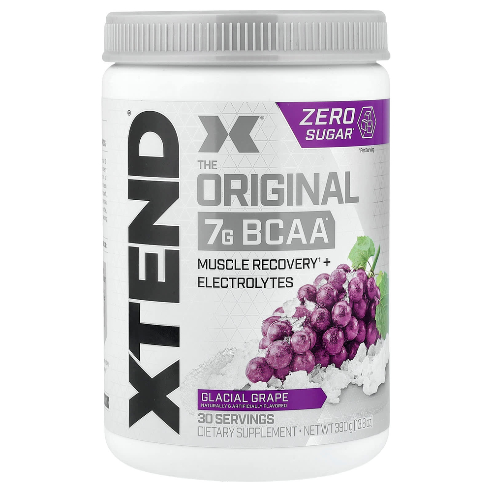XTEND, BCAA, 7 г, со вкусом холодного винограда, 390 г (13,8 унции)