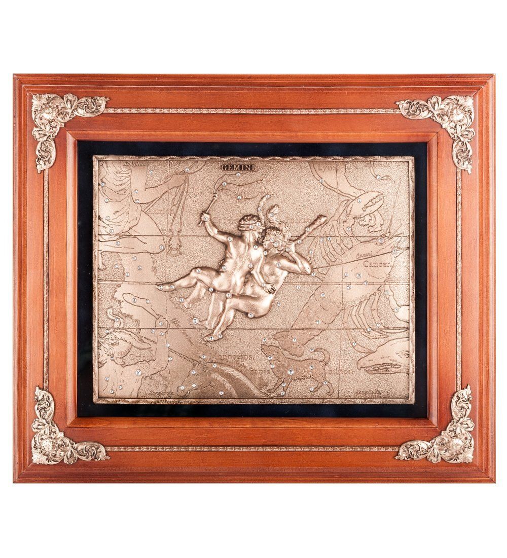 GAEM Art ПК- 88 Панно «Знак зодиака Близнецы» 33х29